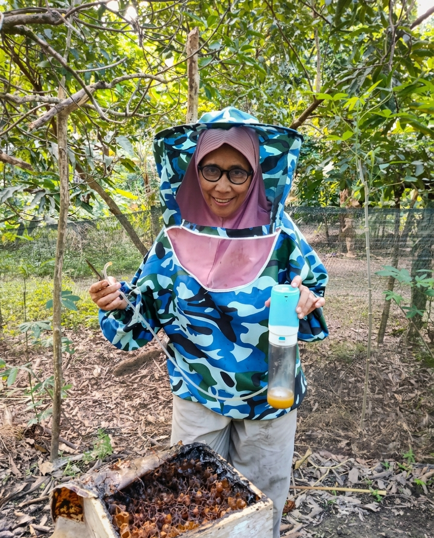 Farmer Harvesting